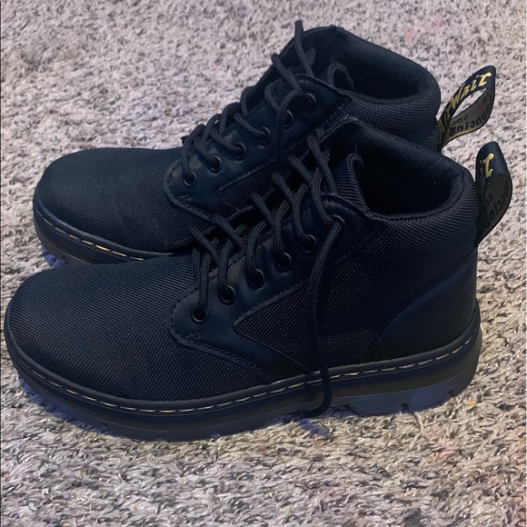 doc martens bonny casual boots charcoal extra tough poly (men’s) - Picture 6 of 9